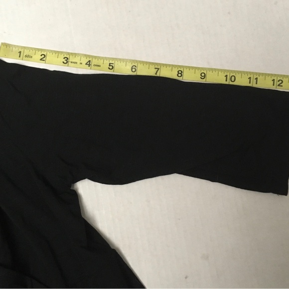NWT J.Jill Black Surplice Dress Black MIDI 3/4 Sleeves Pullover Jersey Knit PS - Picture 11 of 11